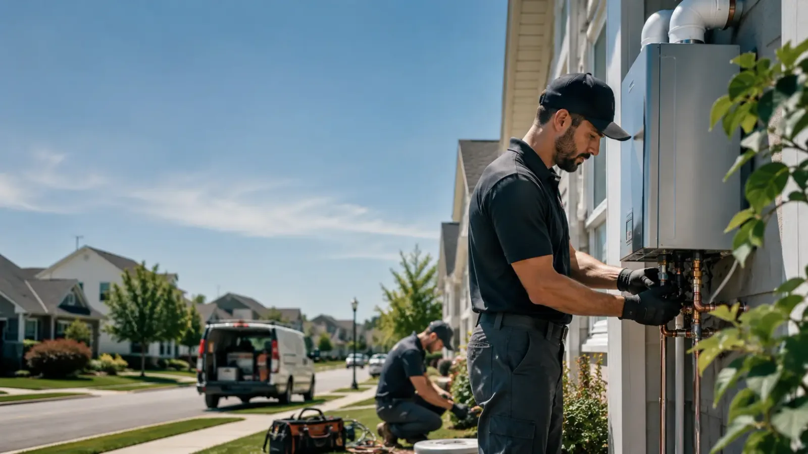 Tankless Water Heater Installation in Oriska, ND